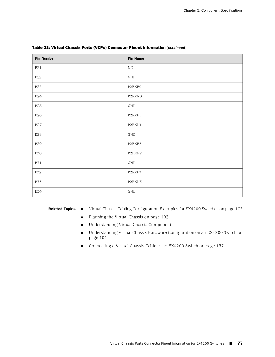 Juniper Networks EX4200 User Manual | Page 103 / 284