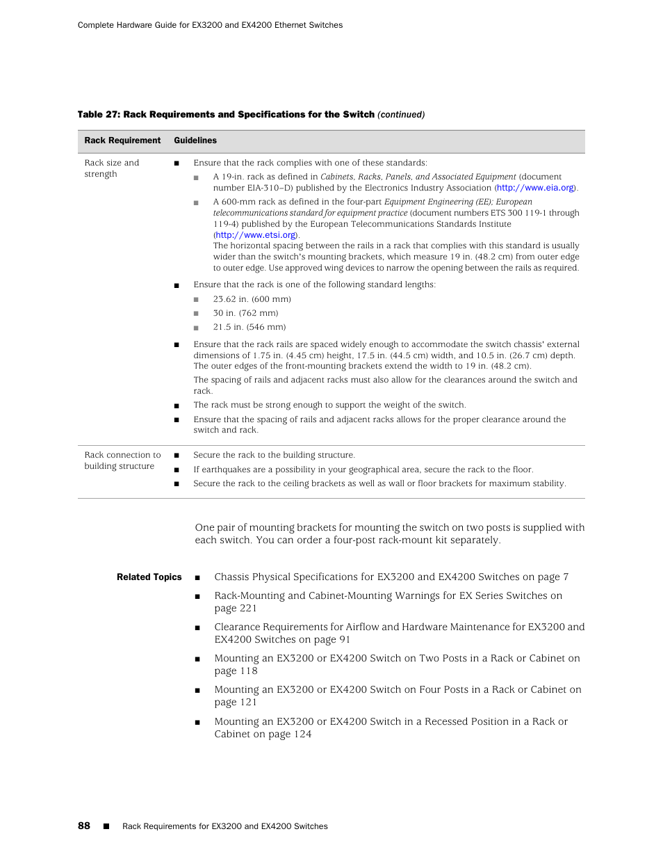 Juniper Networks EX4200 User Manual | Page 114 / 284
