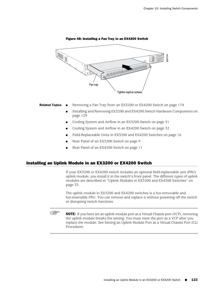 Juniper Networks EX4200 User Manual | Page 159 / 284