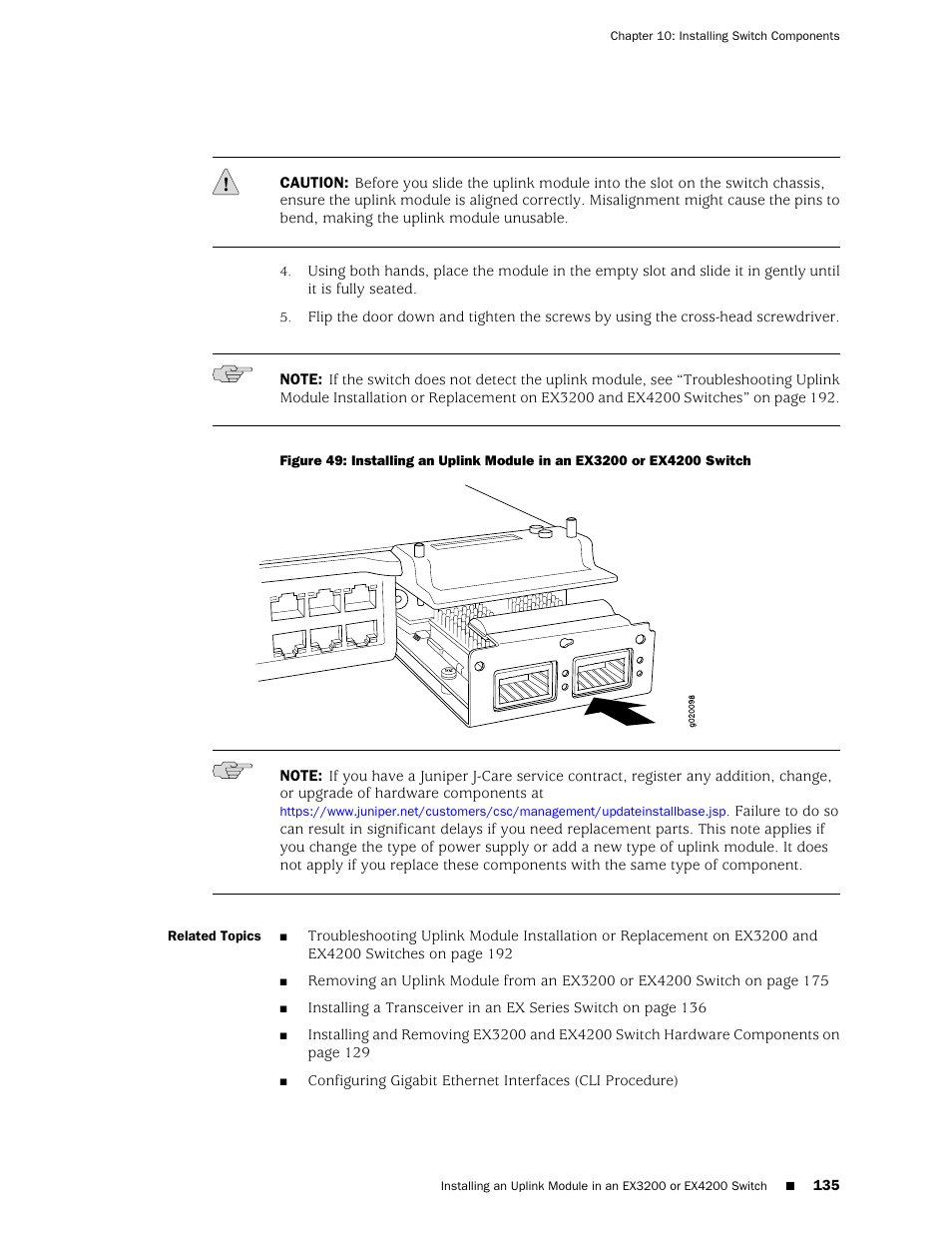 Juniper Networks EX4200 User Manual | Page 161 / 284