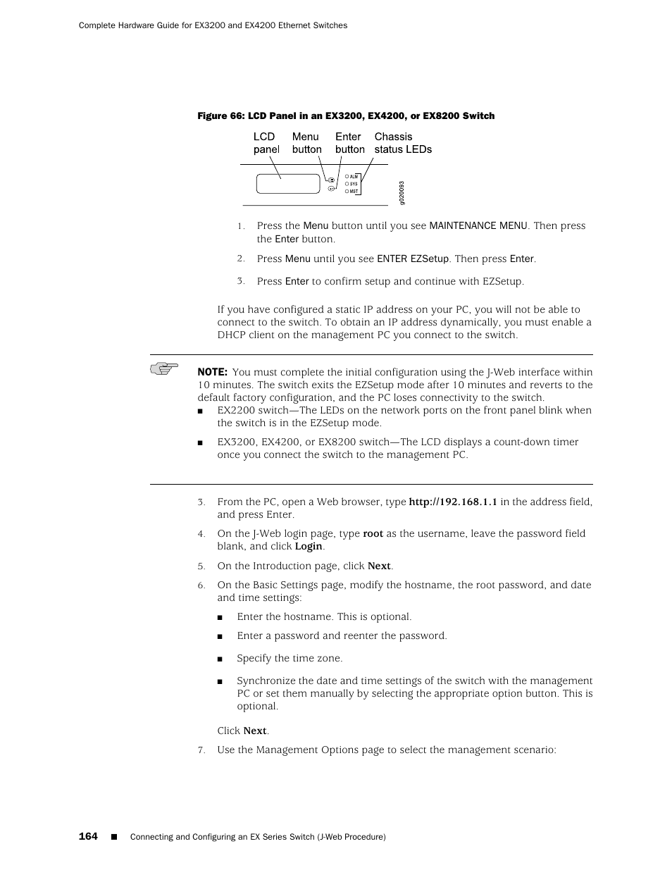 Juniper Networks EX4200 User Manual | Page 190 / 284