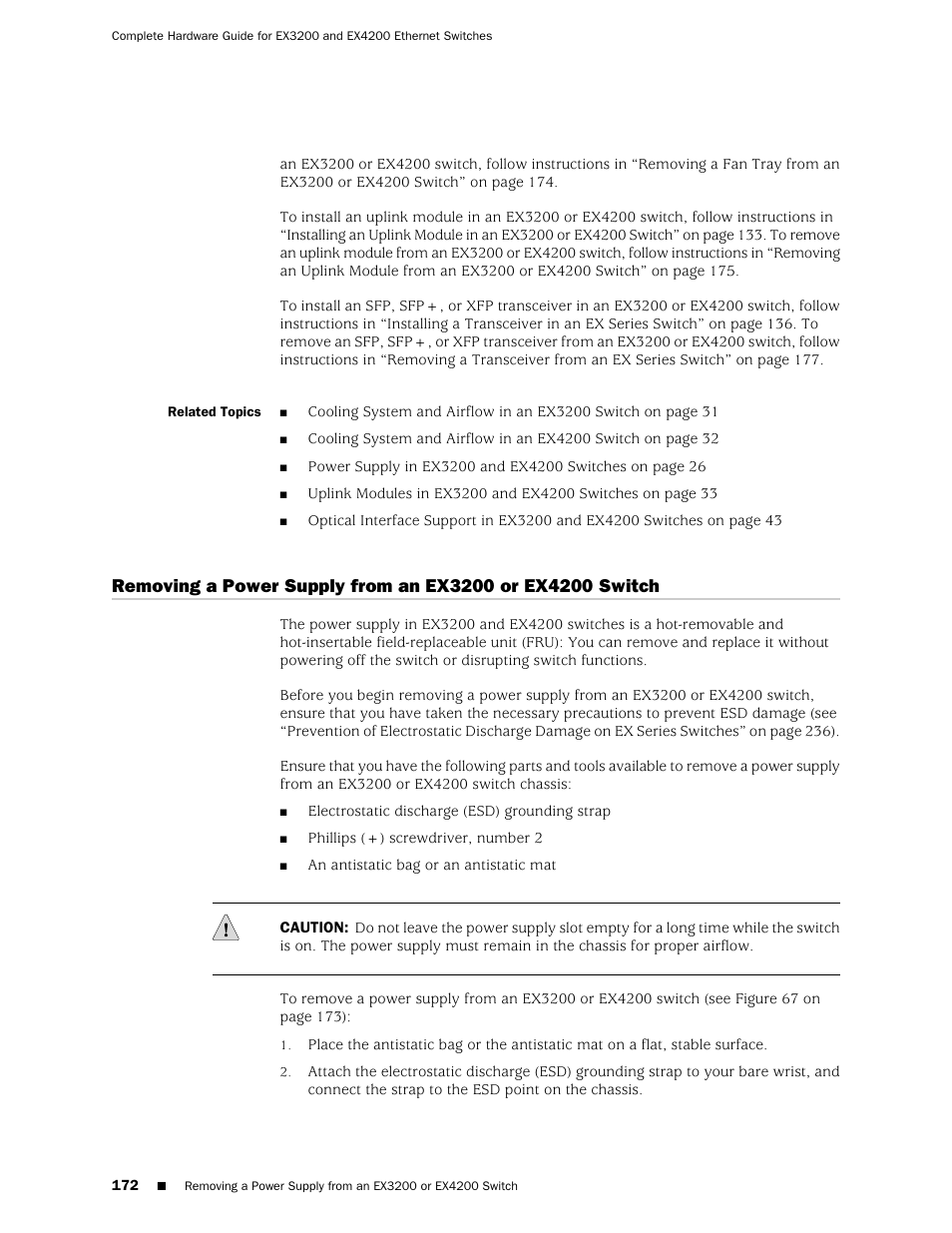 Juniper Networks EX4200 User Manual | Page 198 / 284