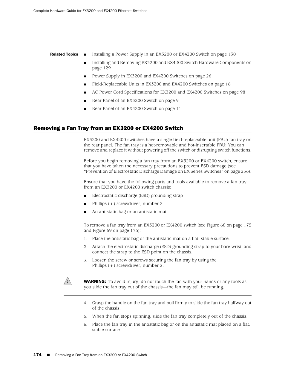 Juniper Networks EX4200 User Manual | Page 200 / 284