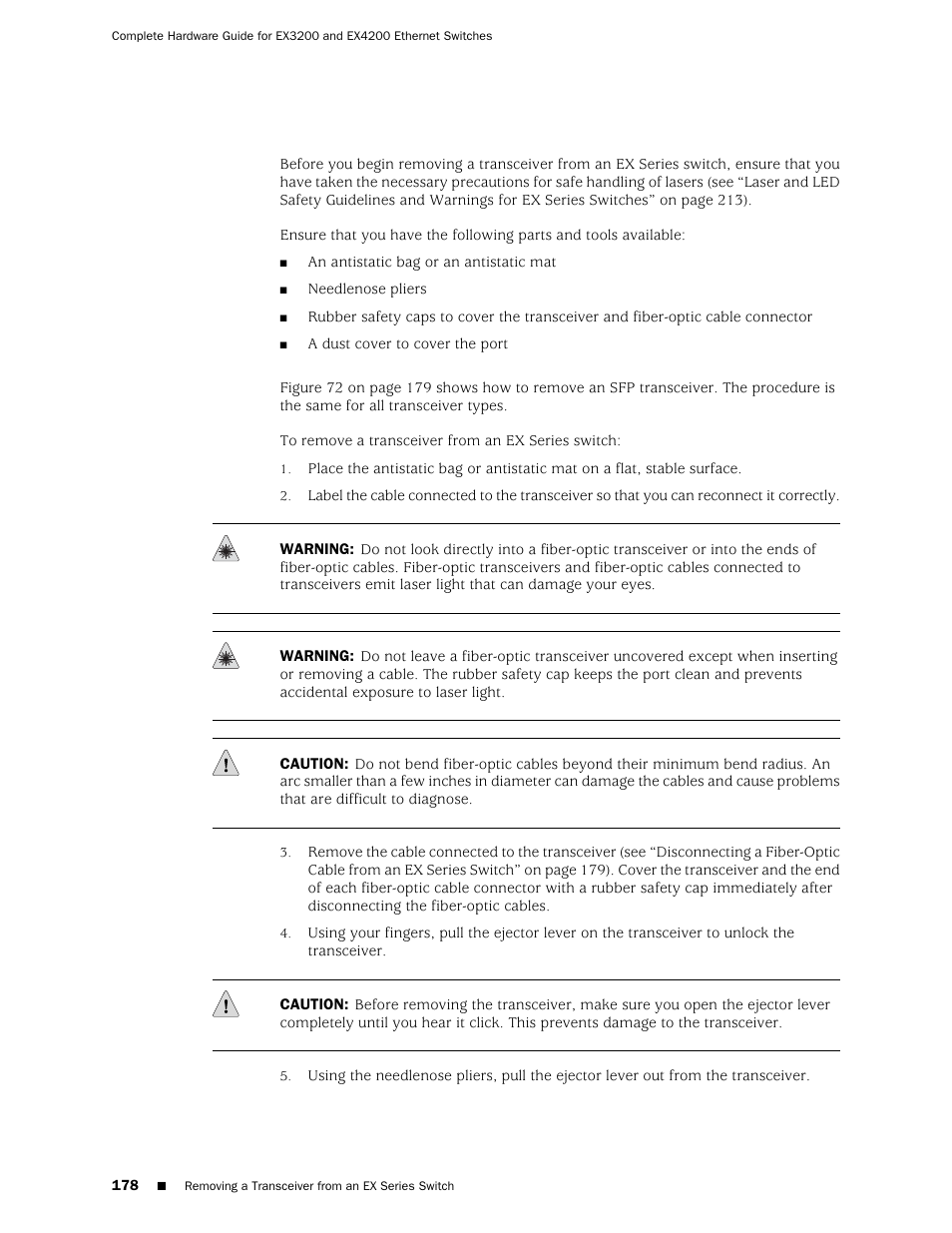 Juniper Networks EX4200 User Manual | Page 204 / 284