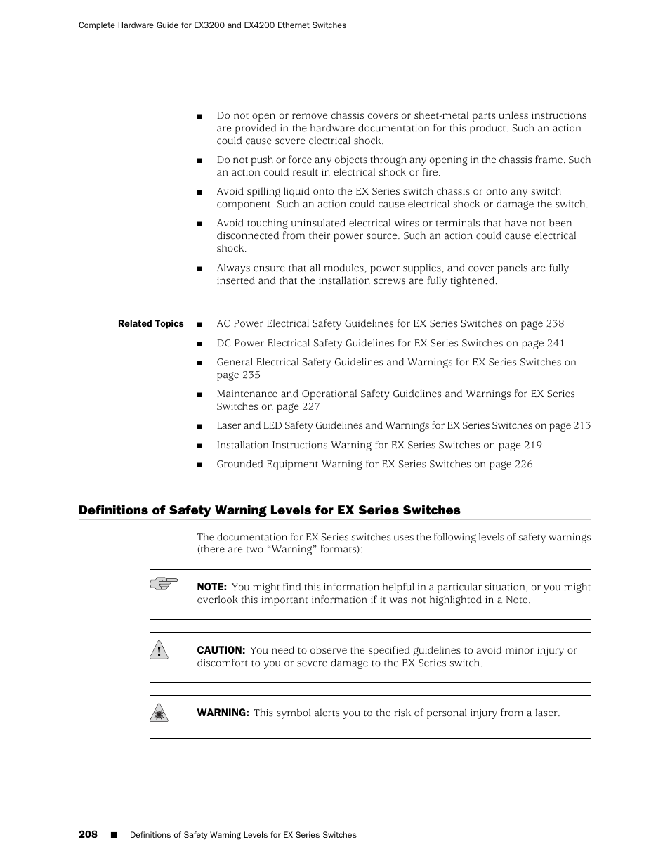 Juniper Networks EX4200 User Manual | Page 234 / 284