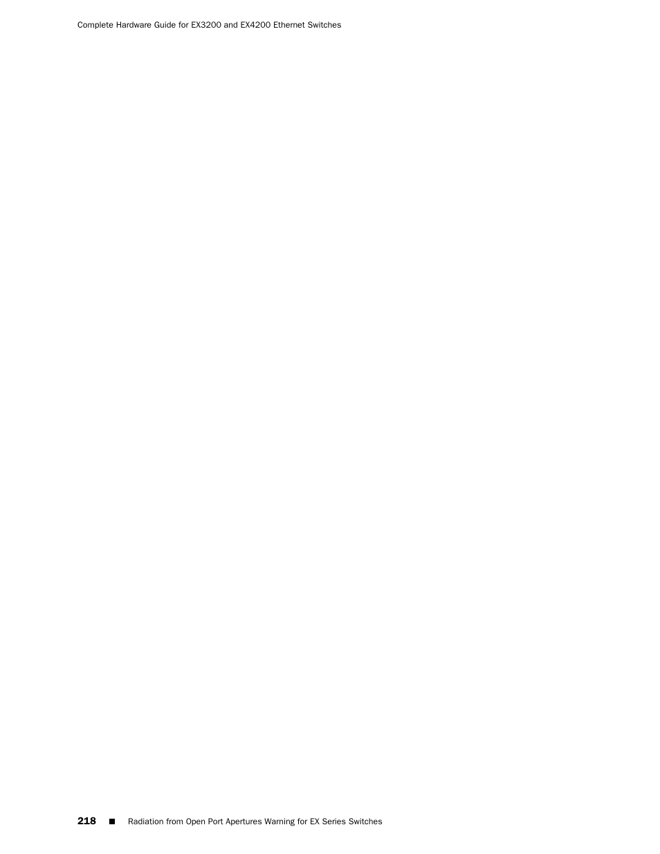 Juniper Networks EX4200 User Manual | Page 244 / 284