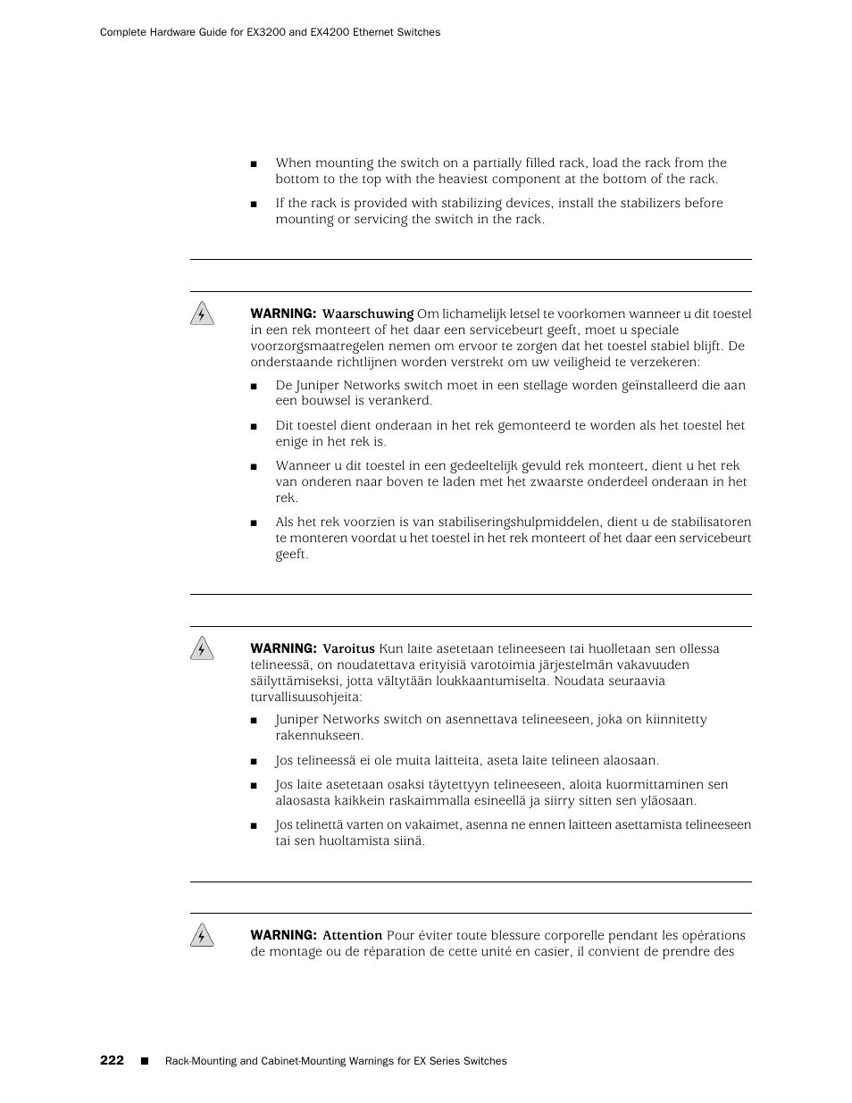 Juniper Networks EX4200 User Manual | Page 248 / 284