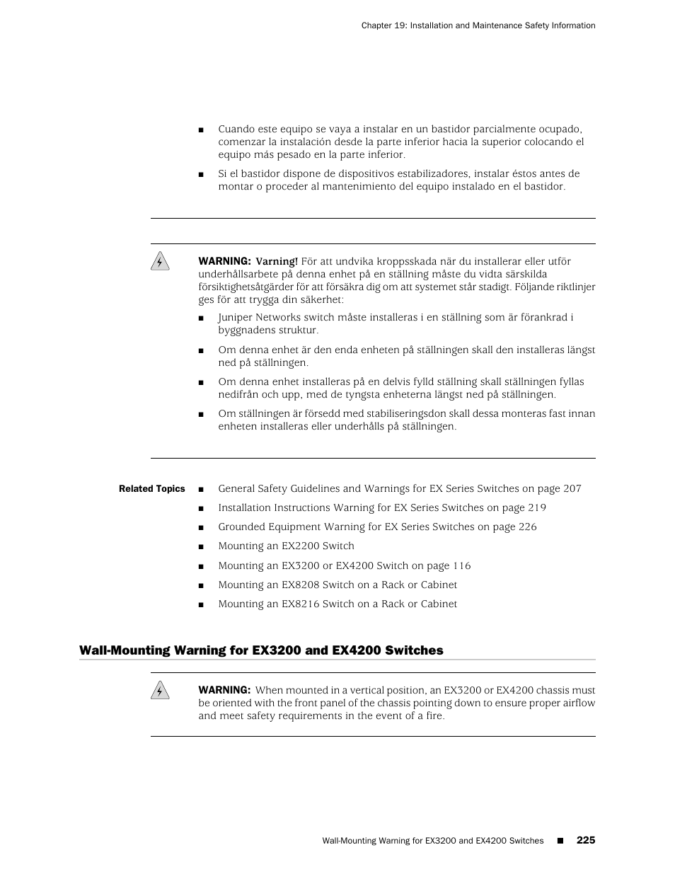 Juniper Networks EX4200 User Manual | Page 251 / 284