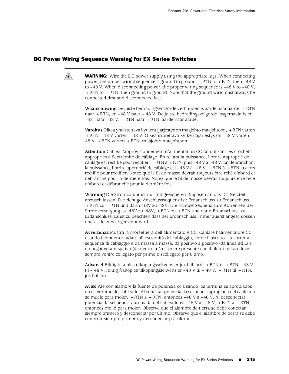 Juniper Networks EX4200 User Manual | Page 271 / 284