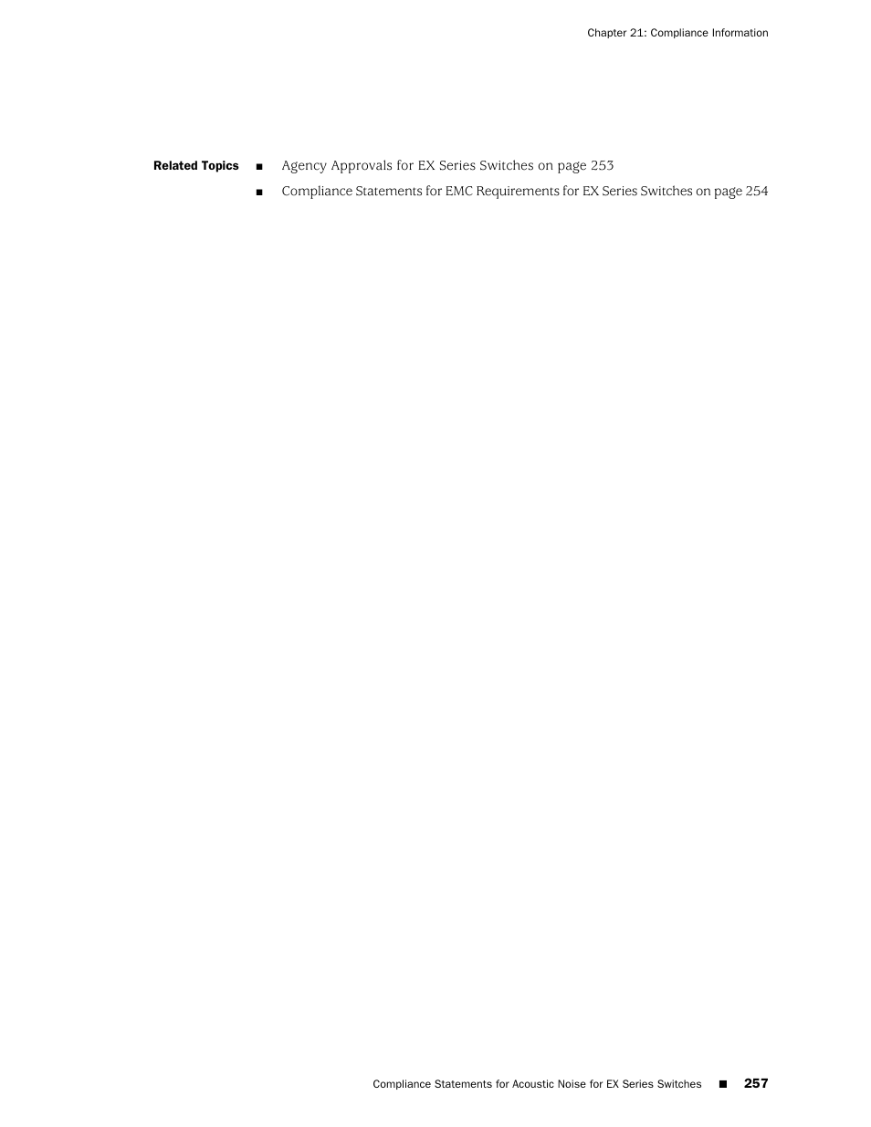 Juniper Networks EX4200 User Manual | Page 283 / 284