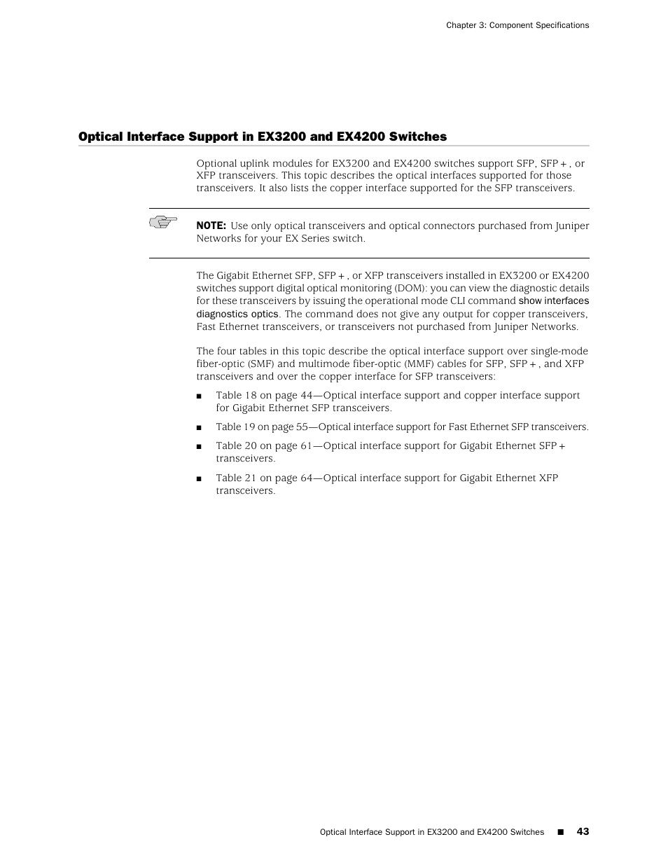 Juniper Networks EX4200 User Manual | Page 69 / 284