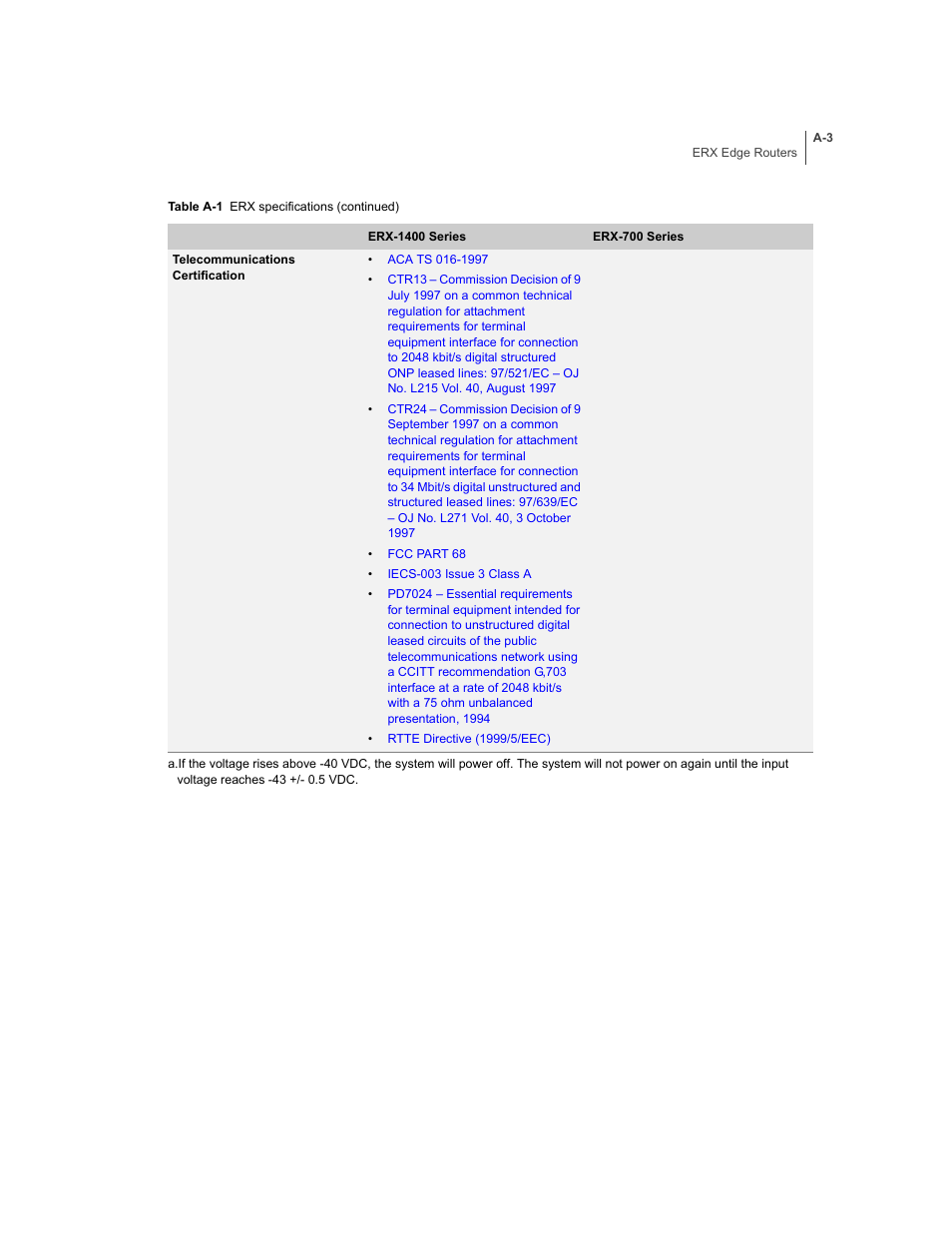 Juniper Networks ERX-1410 User Manual | Page 121 / 184