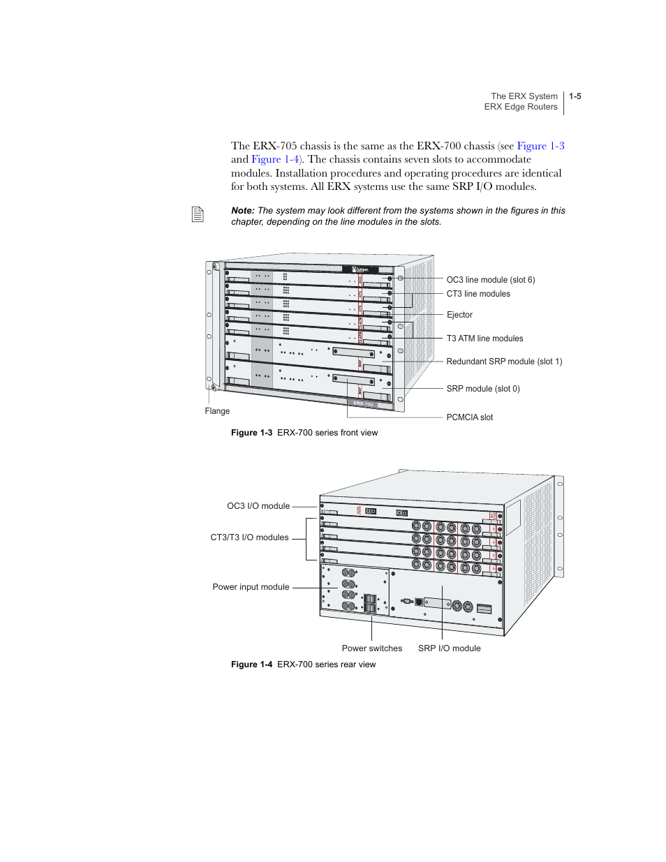 Juniper Networks ERX-1410 User Manual | Page 25 / 184