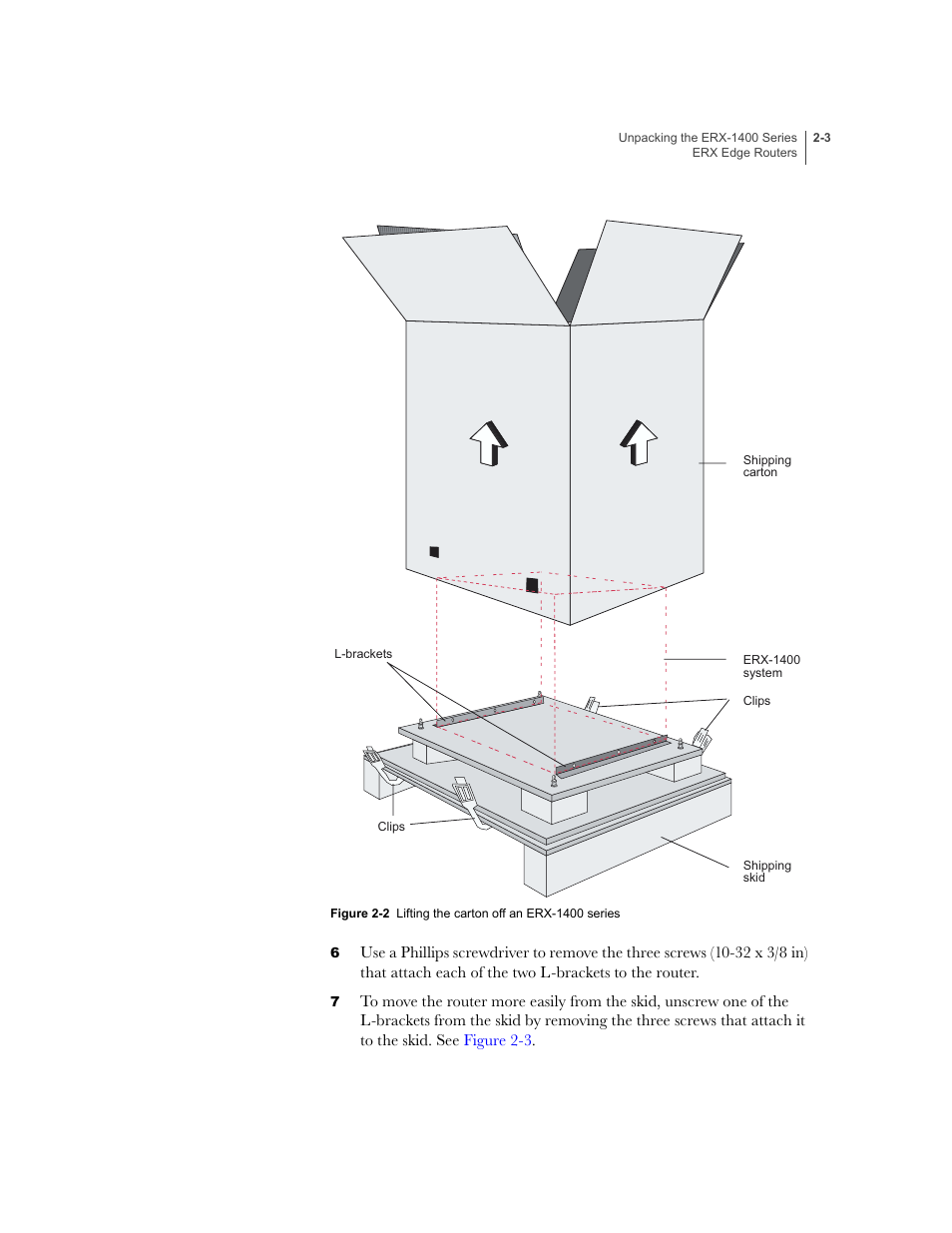 Figure 2-2 | Juniper Networks ERX-1410 User Manual | Page 39 / 184