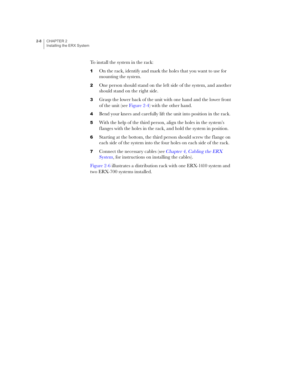 Juniper Networks ERX-1410 User Manual | Page 44 / 184