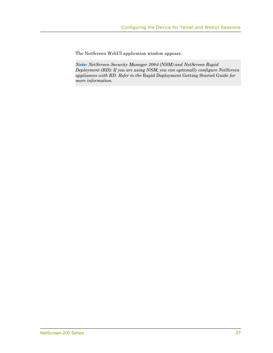 Juniper Networks NETSCREEN 200 User Manual | Page 33 / 40