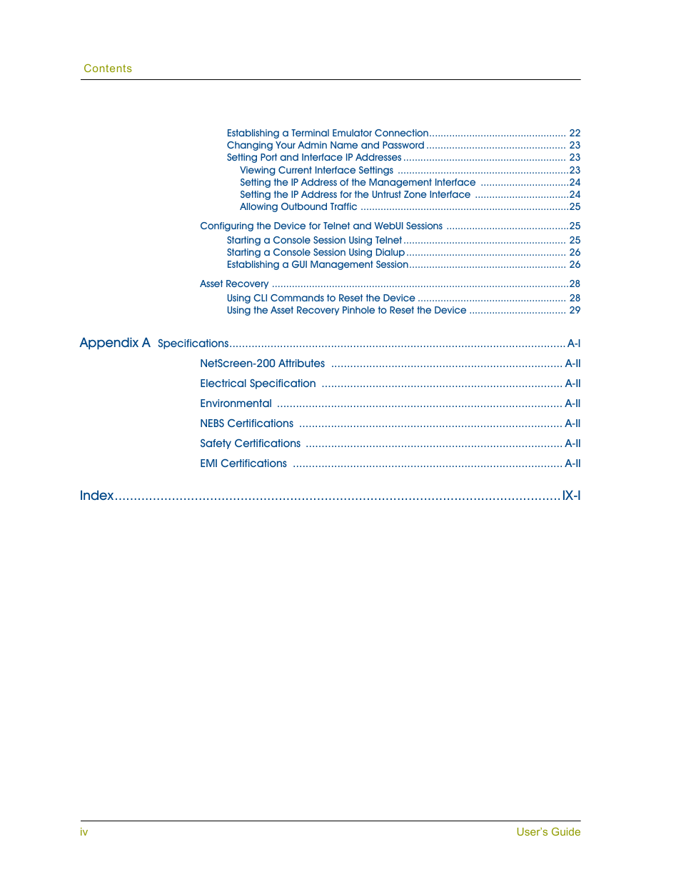 Juniper Networks NETSCREEN 200 User Manual | Page 4 / 40