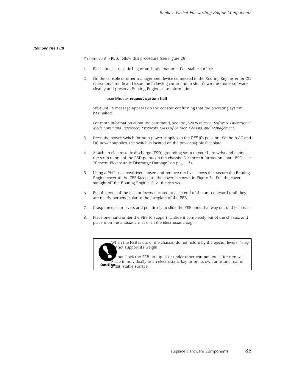 Juniper Networks M5 User Manual | Page 105 / 205