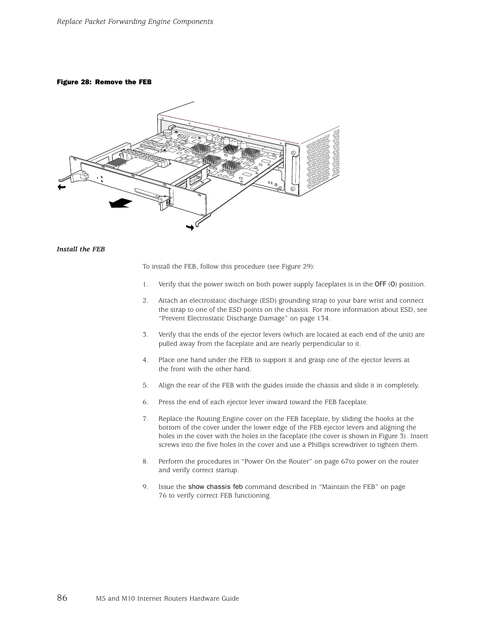 Juniper Networks M5 User Manual | Page 106 / 205
