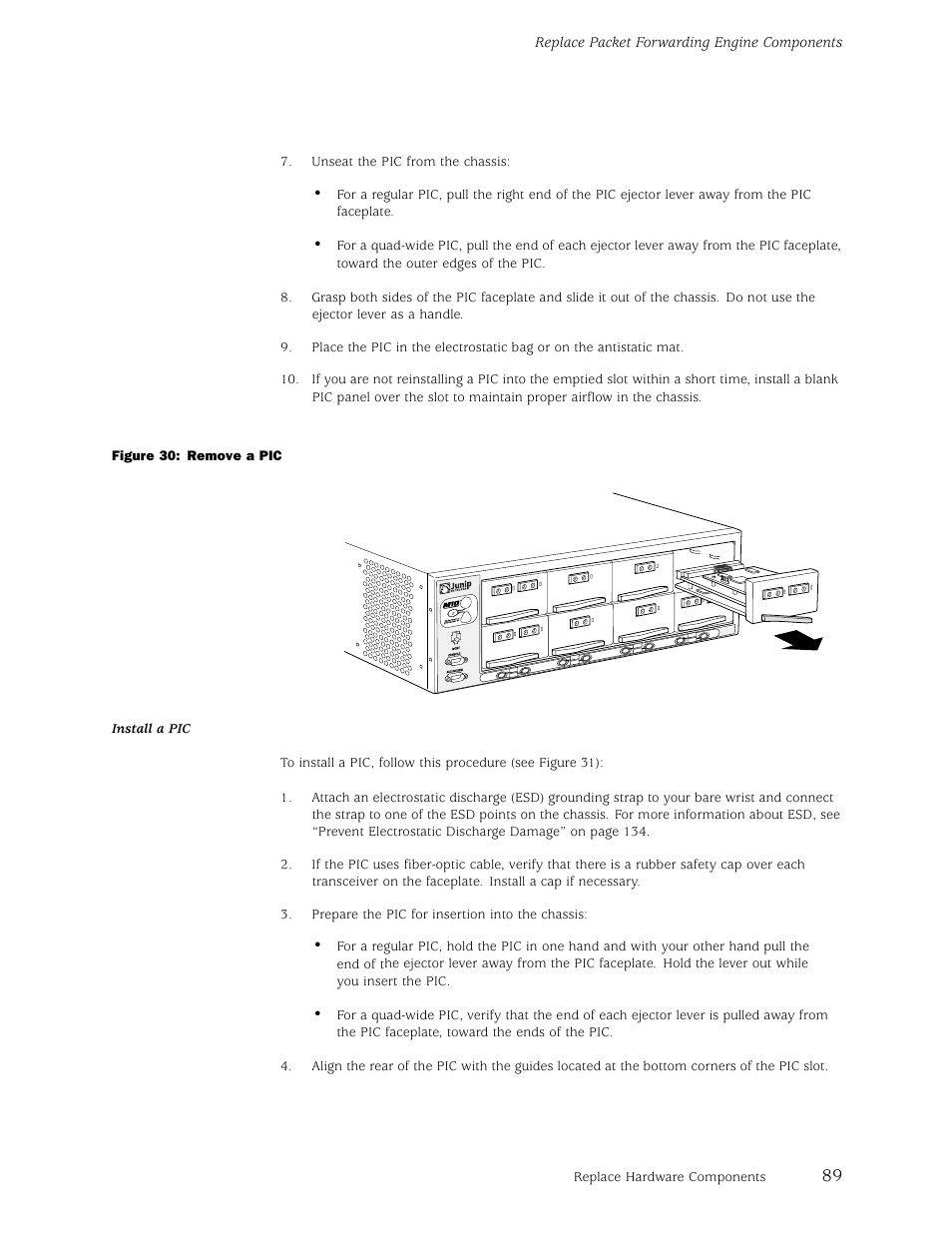 Figure 30) | Juniper Networks M5 User Manual | Page 109 / 205