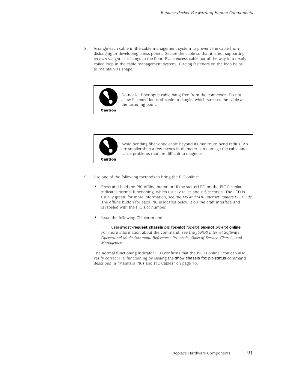 Juniper Networks M5 User Manual | Page 111 / 205