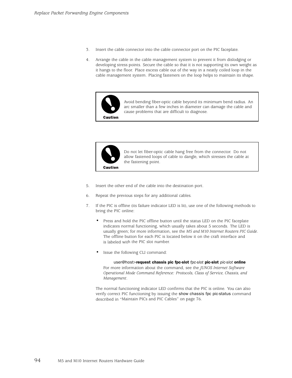 Juniper Networks M5 User Manual | Page 114 / 205