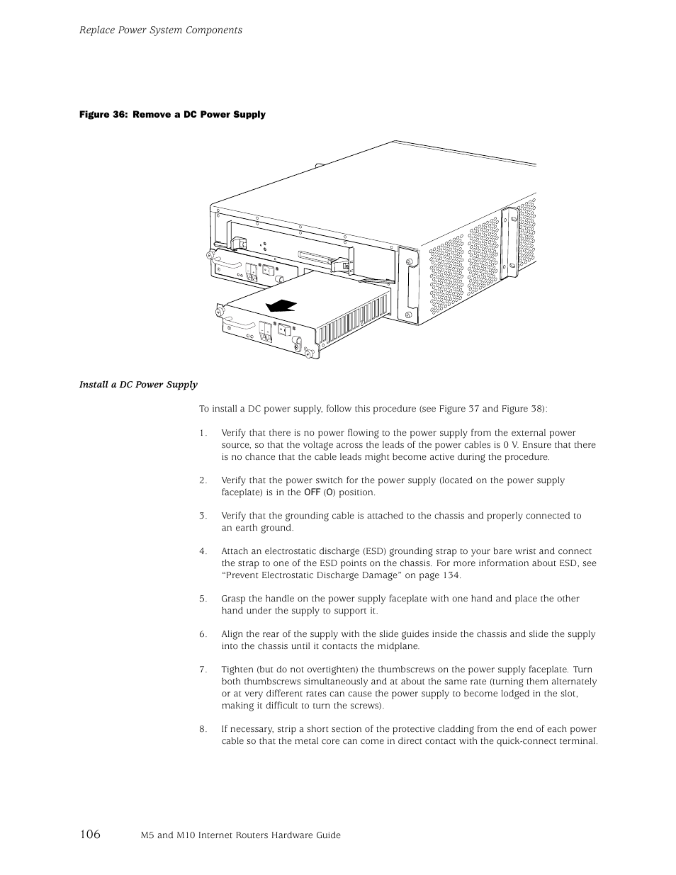 Figure 36) | Juniper Networks M5 User Manual | Page 126 / 205