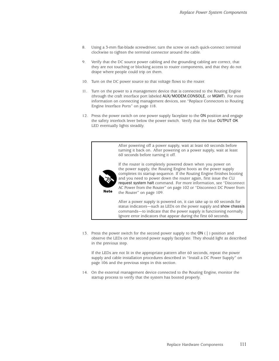Juniper Networks M5 User Manual | Page 131 / 205