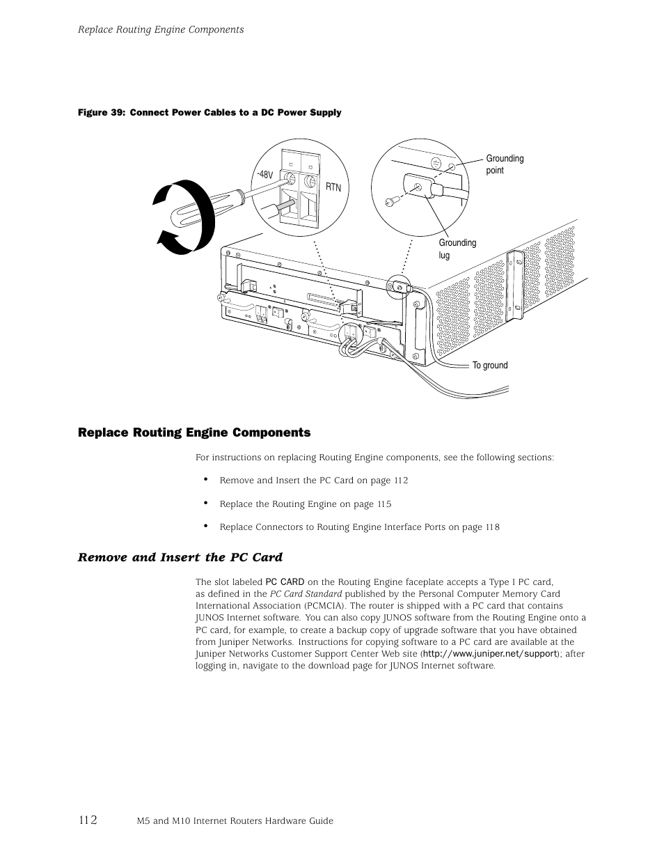 Juniper Networks M5 User Manual | Page 132 / 205