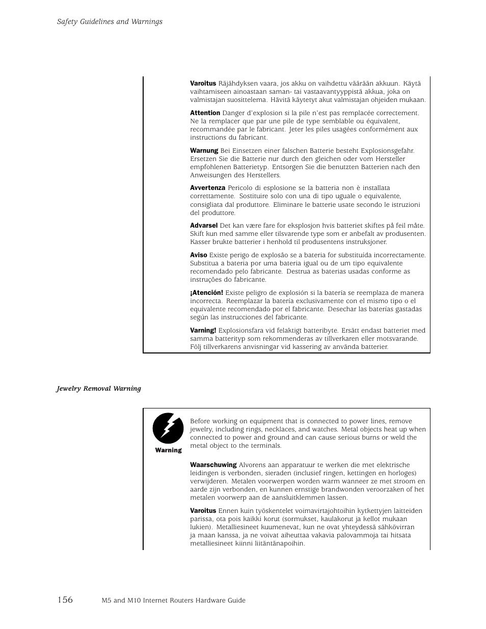 Juniper Networks M5 User Manual | Page 176 / 205
