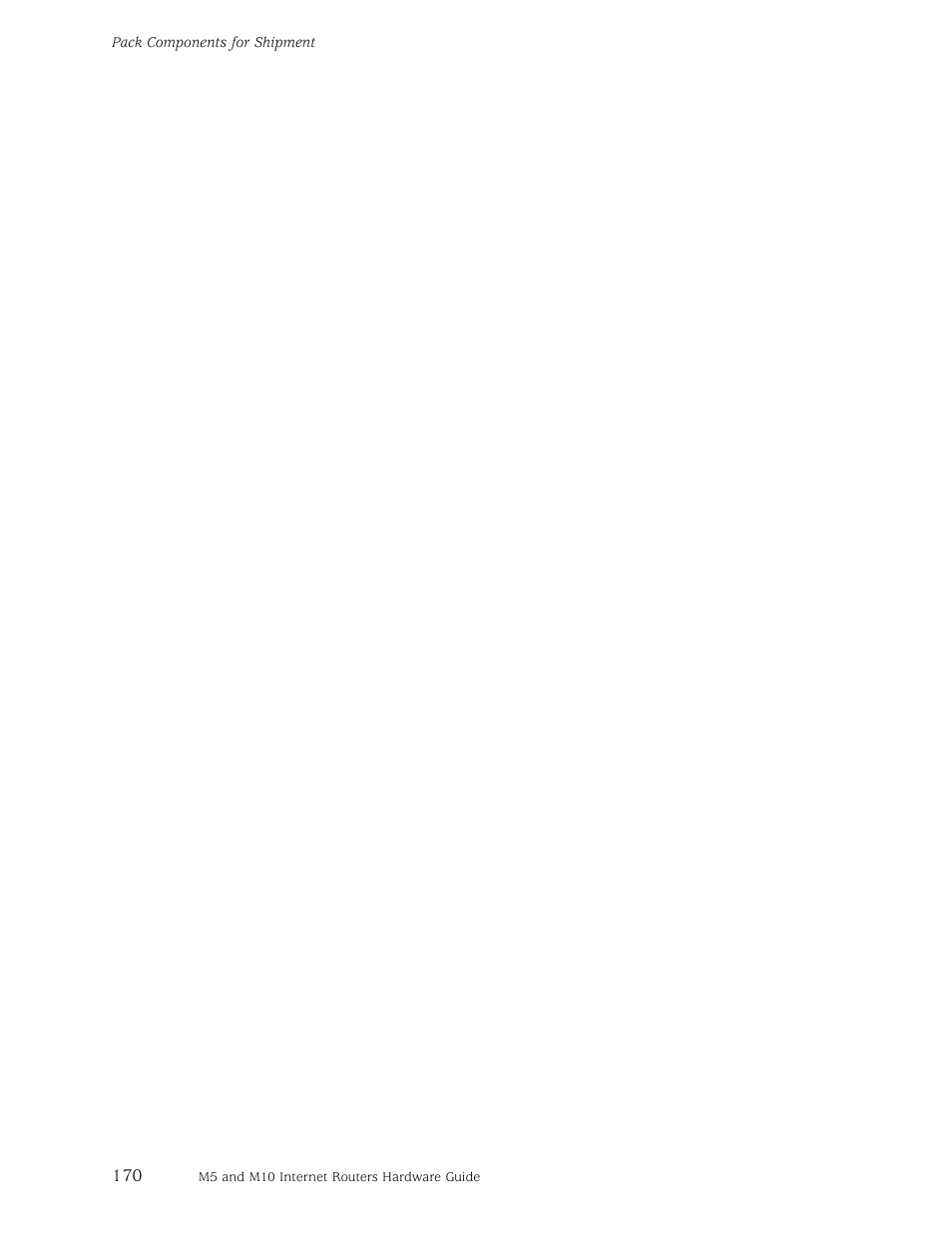 Juniper Networks M5 User Manual | Page 190 / 205