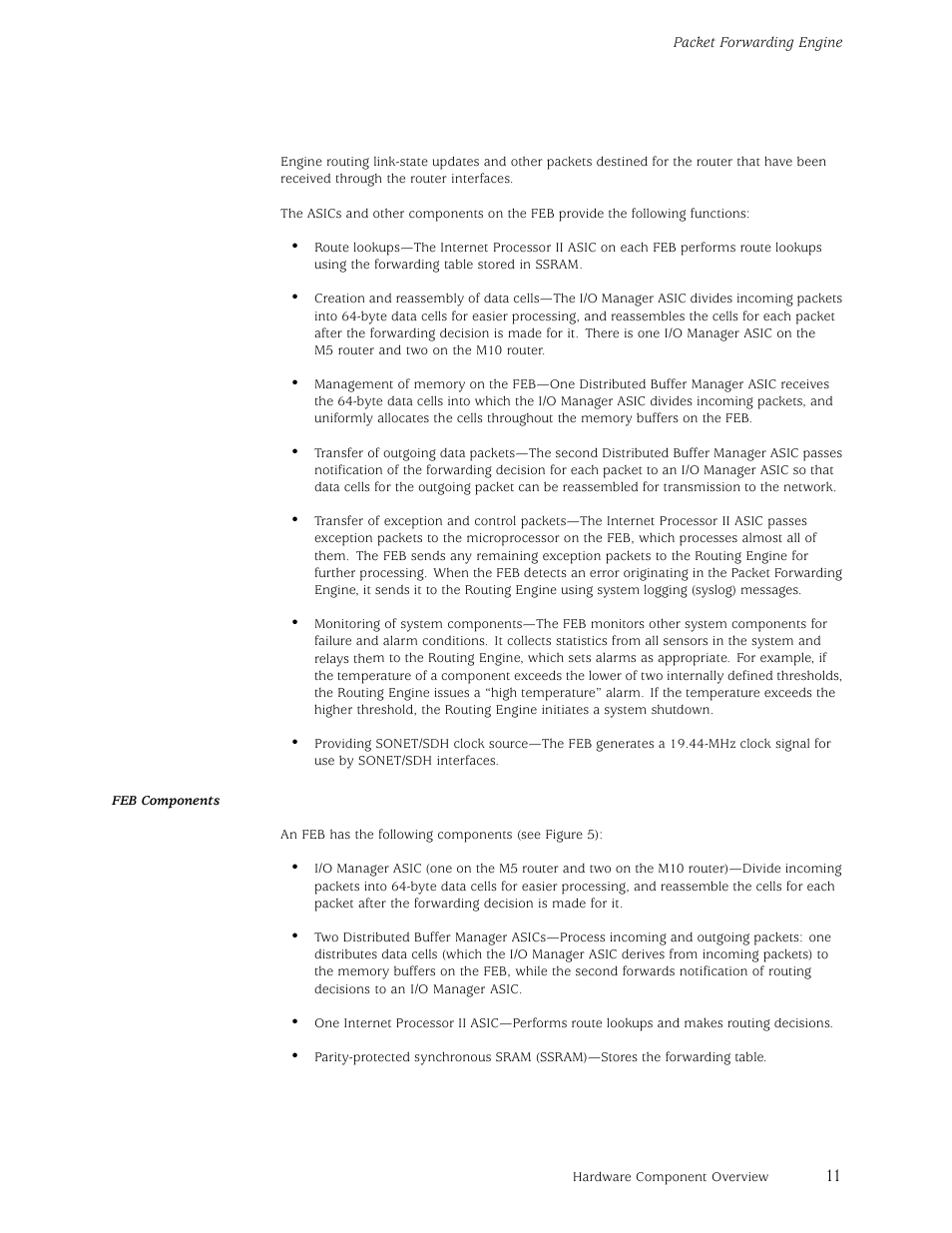 Juniper Networks M5 User Manual | Page 31 / 205