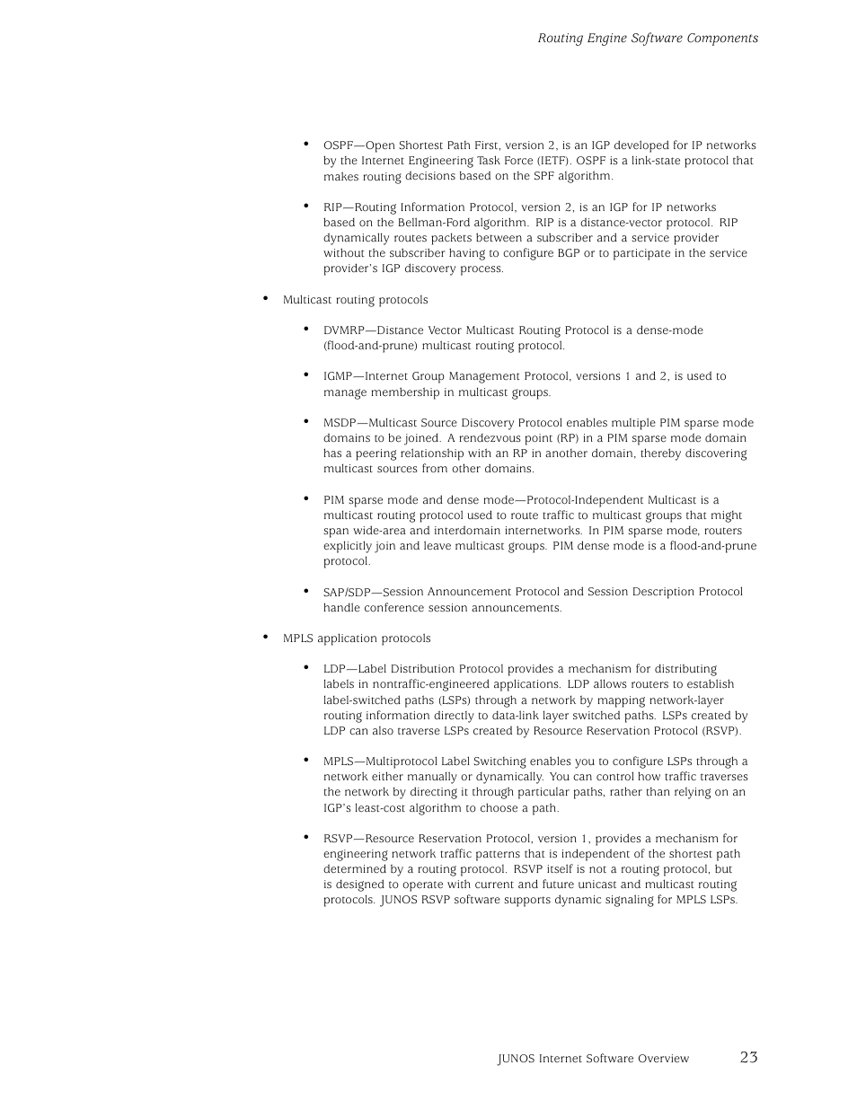 Juniper Networks M5 User Manual | Page 43 / 205