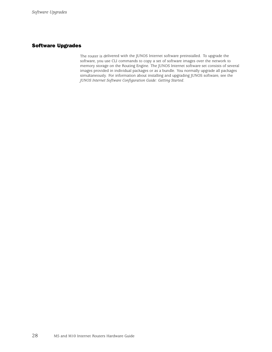 Juniper Networks M5 User Manual | Page 48 / 205