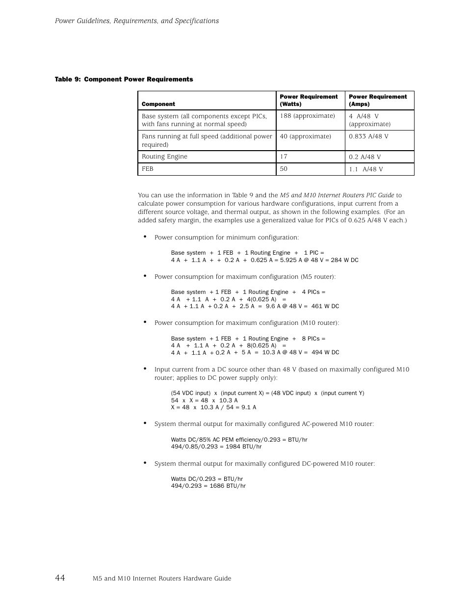Juniper Networks M5 User Manual | Page 64 / 205