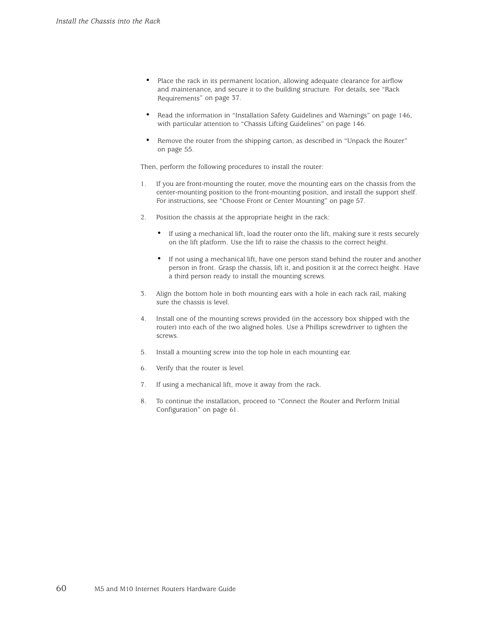 Juniper Networks M5 User Manual | Page 80 / 205
