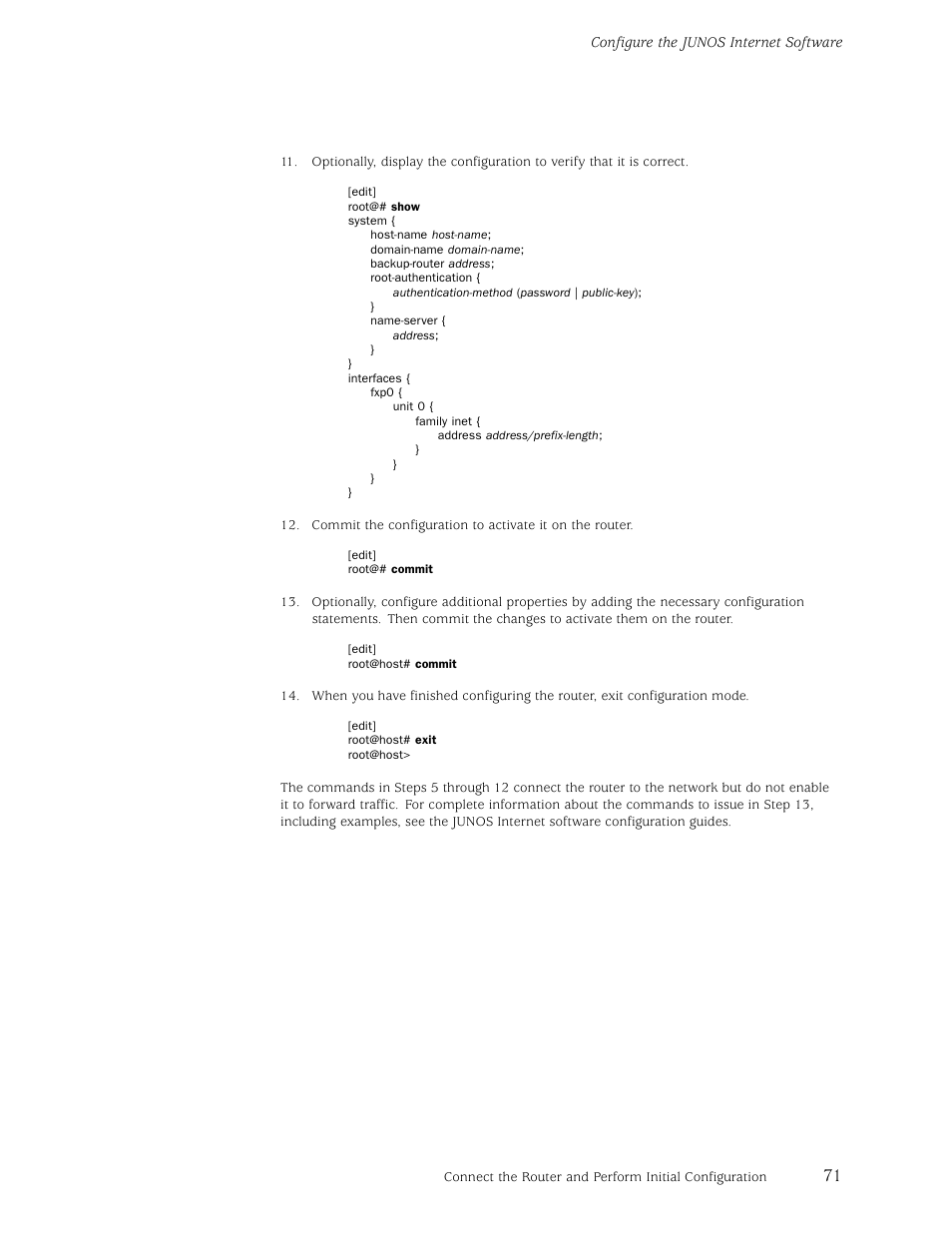 Juniper Networks M5 User Manual | Page 91 / 205