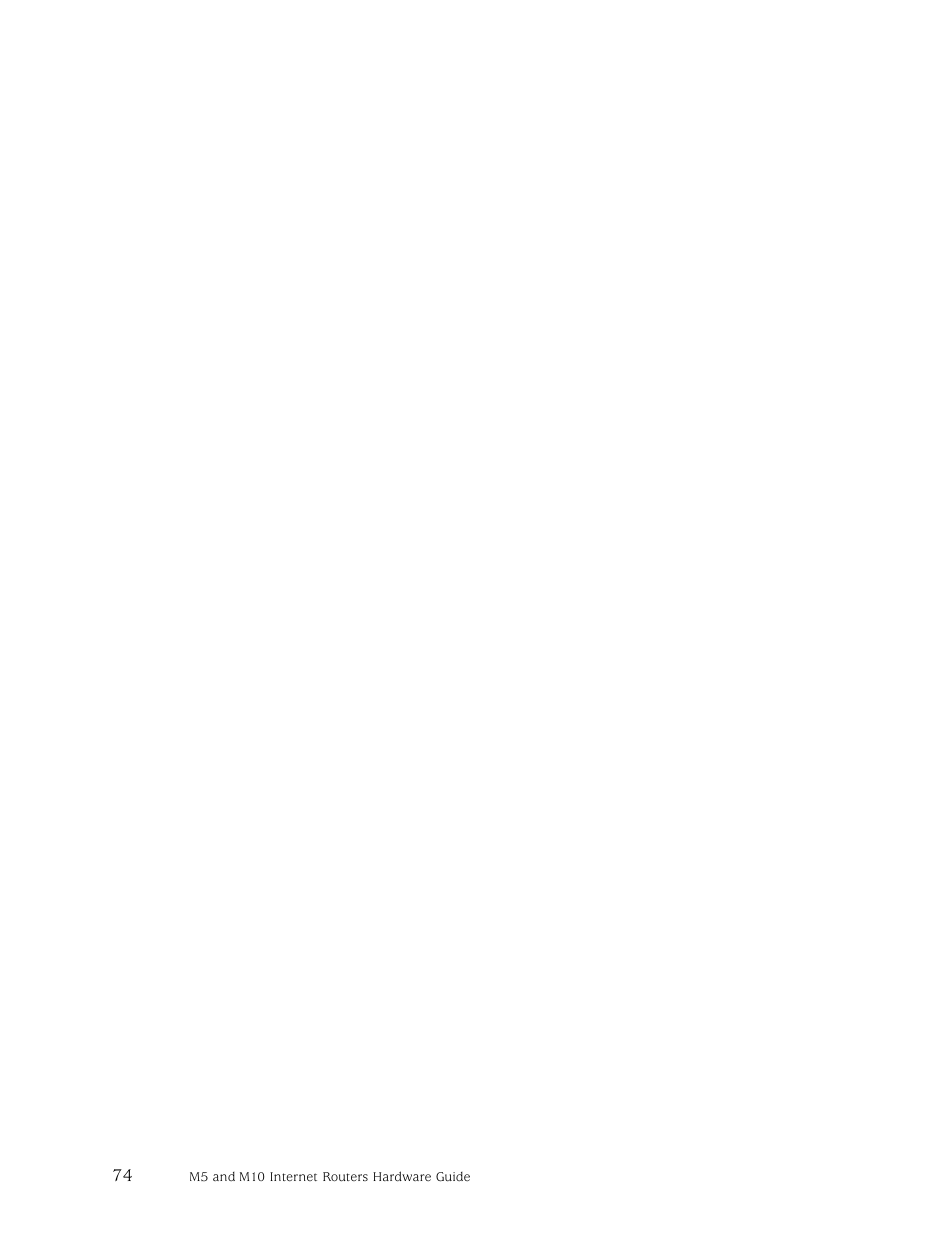 Juniper Networks M5 User Manual | Page 94 / 205