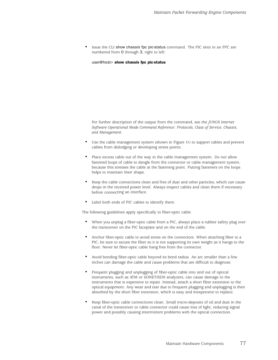 Juniper Networks M5 User Manual | Page 97 / 205