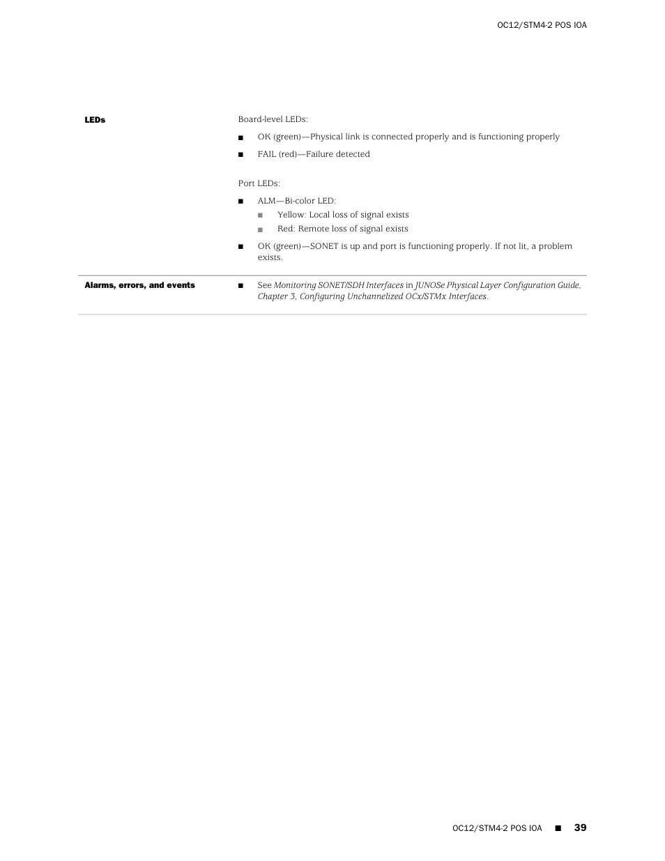 Juniper Networks RELEASE 8.1.X E320 User Manual | Page 39 / 70