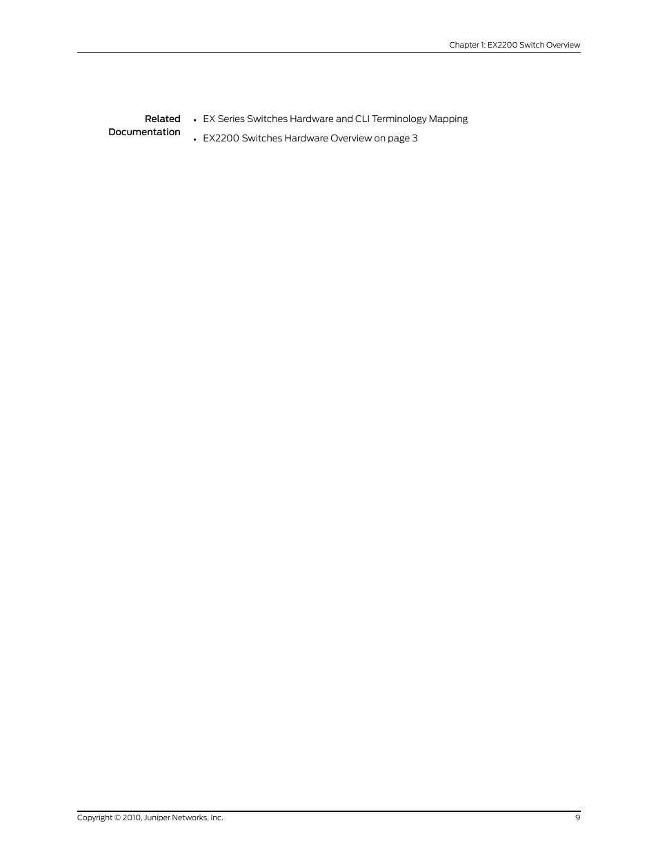 Juniper Networks EX2200 User Manual | Page 29 / 176
