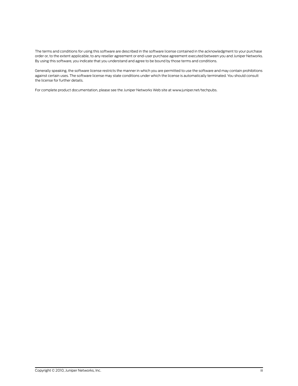 Juniper Networks EX2200 User Manual | Page 3 / 176