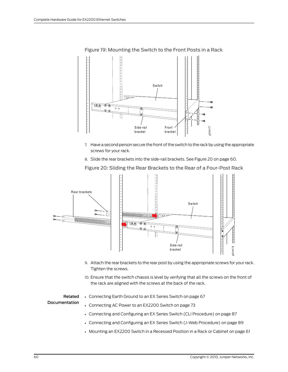 Juniper Networks EX2200 User Manual | Page 80 / 176