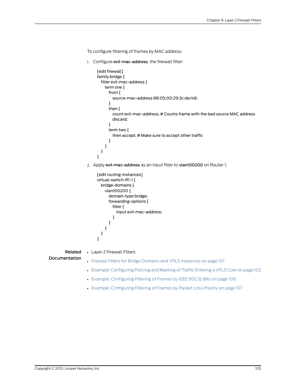 Juniper Networks JUNOS OS 10.4 User Manual | Page 125 / 208