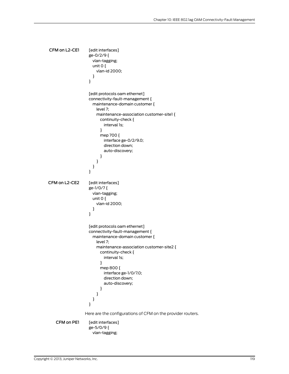 Juniper Networks JUNOS OS 10.4 User Manual | Page 139 / 208