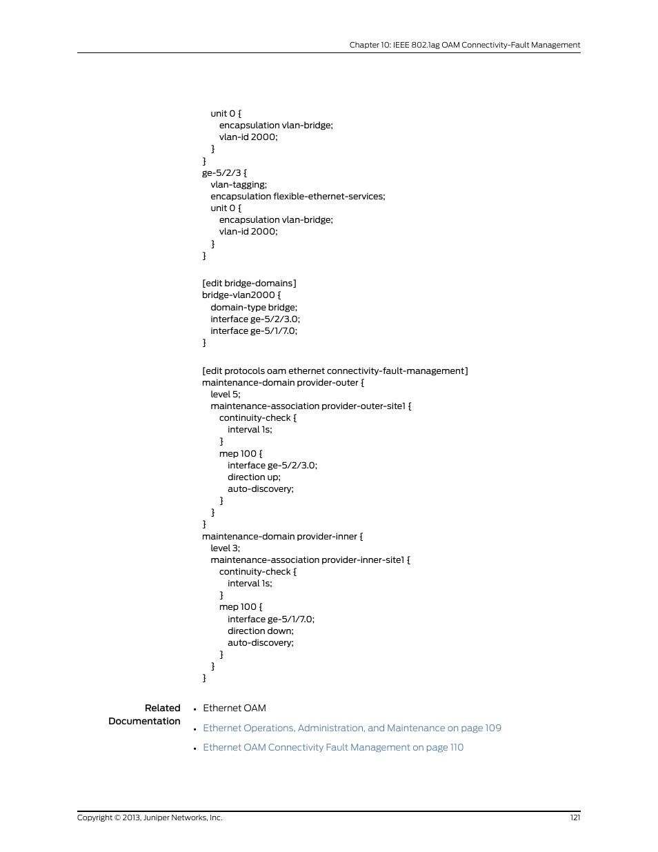Juniper Networks JUNOS OS 10.4 User Manual | Page 141 / 208