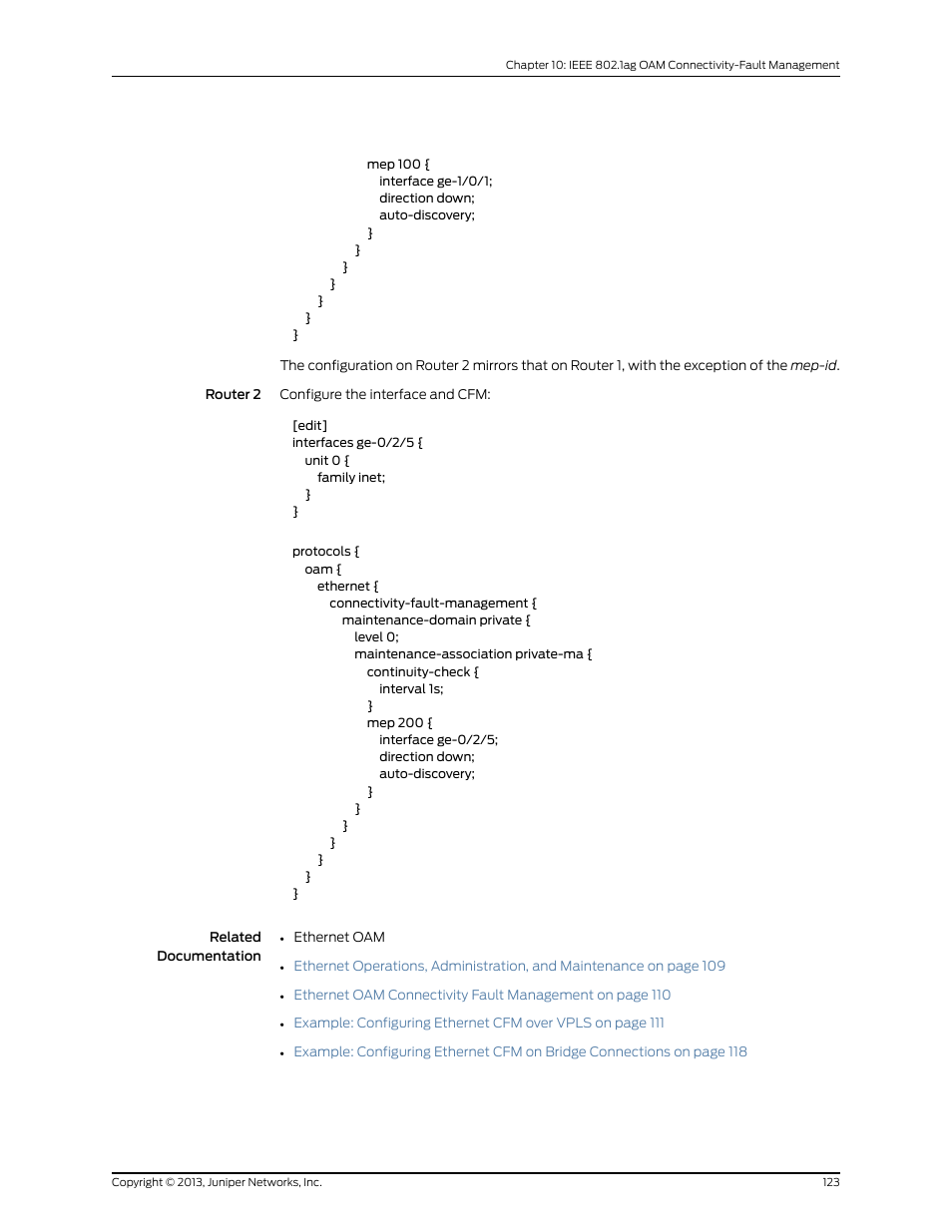 Juniper Networks JUNOS OS 10.4 User Manual | Page 143 / 208