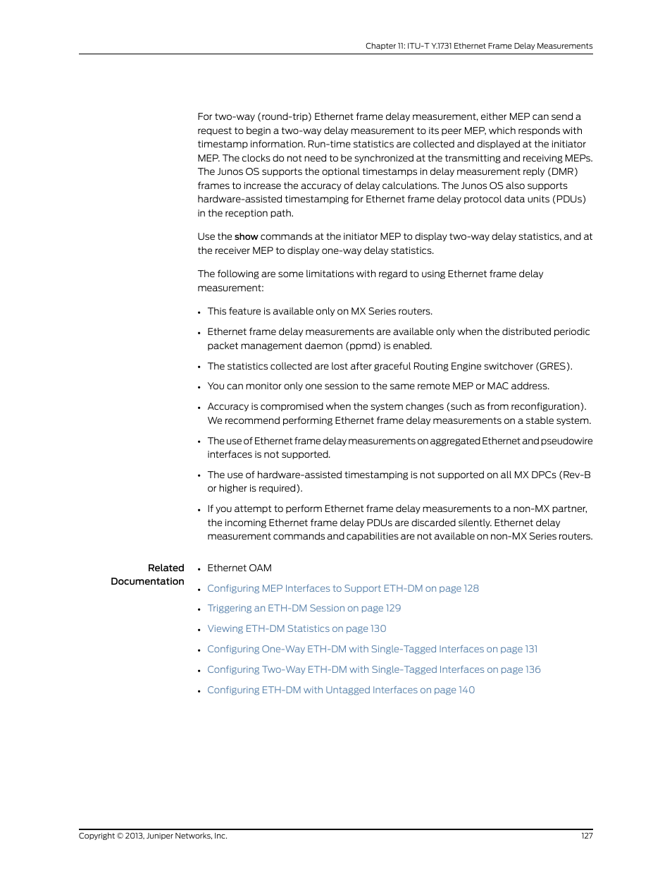 Juniper Networks JUNOS OS 10.4 User Manual | Page 147 / 208