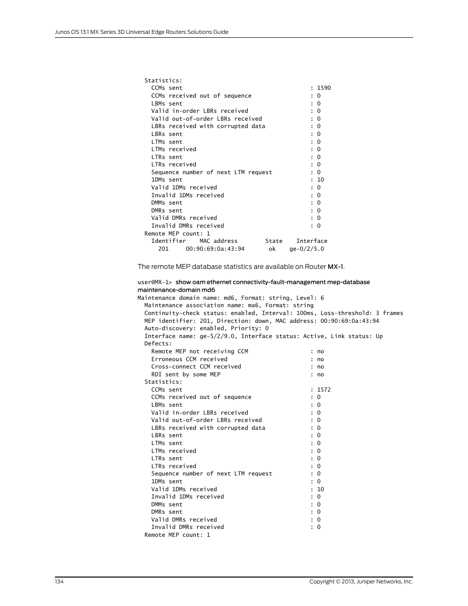 Juniper Networks JUNOS OS 10.4 User Manual | Page 154 / 208