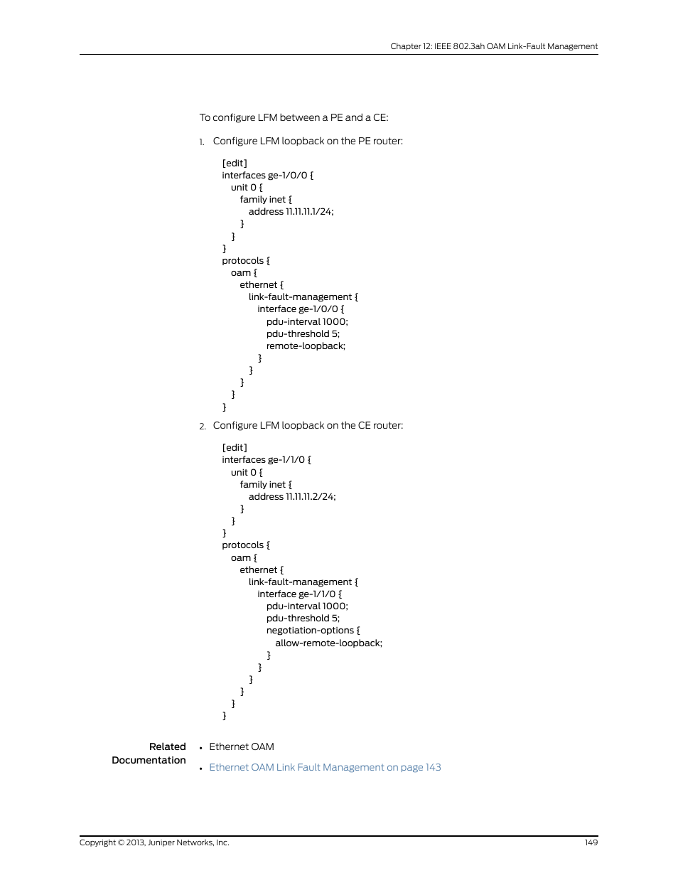 Juniper Networks JUNOS OS 10.4 User Manual | Page 169 / 208